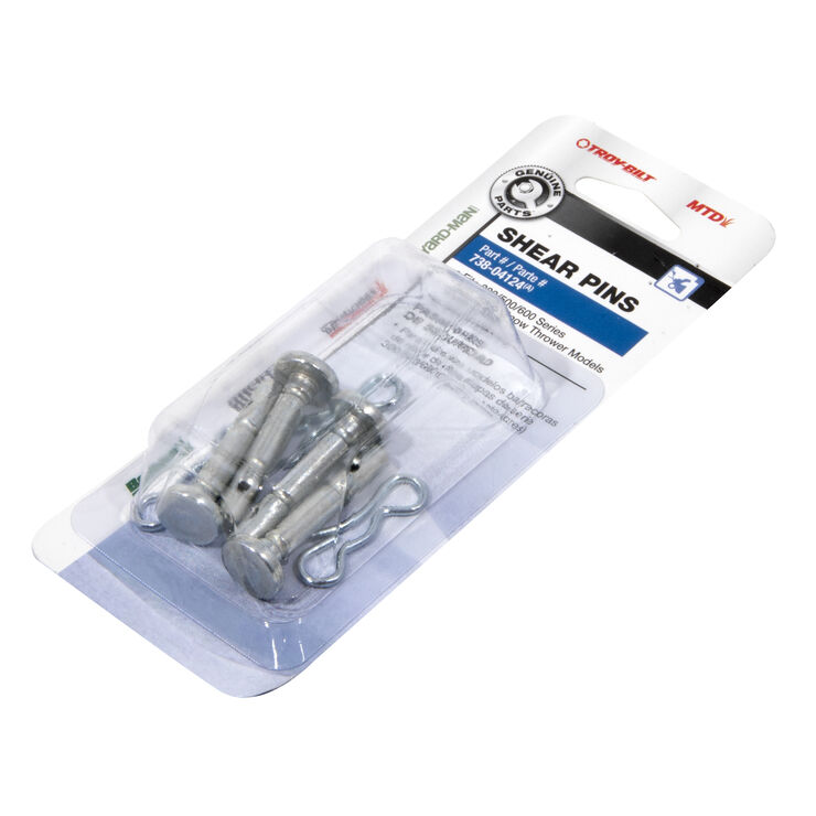 Shear Pin Kit, .25 x 1.5"