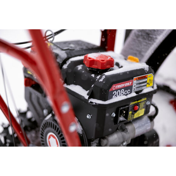 Troy-Bilt&reg; Storm&trade; 2425 Snow Blower Clearing Driveway
